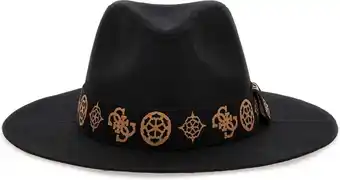 Bol.com Guess Fedora Hat Dames Hoed - Zwart - Maat L aanbieding