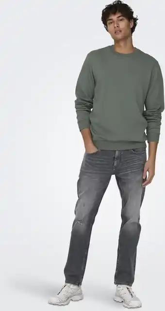 Bol.com ONLY & SONS ONSCERES CREW NECK NOOS Heren Trui - Maat XL aanbieding