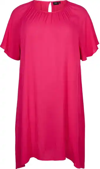 Bol.com ZIZZI EROSE, S/S, ABK DRESS Dames Jurk - Maat L (50-52) aanbieding