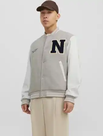 Bol.com JACK&JONES JORCOLLEGE WOOL BLEND BOMBER NOOS Heren Jas - Maat XXL aanbieding