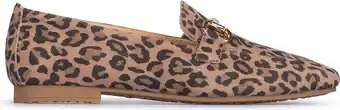Bol.com PS Poelman ODETTE Dames Instappers - Bruin met combinatie - Maat 42 aanbieding