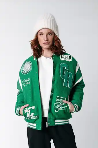 Bol.com Colourful Rebel Joan Baseball Bomber Jacket - M aanbieding