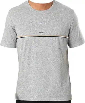 Bol.com Boss Unique T-shirt grijs, M aanbieding