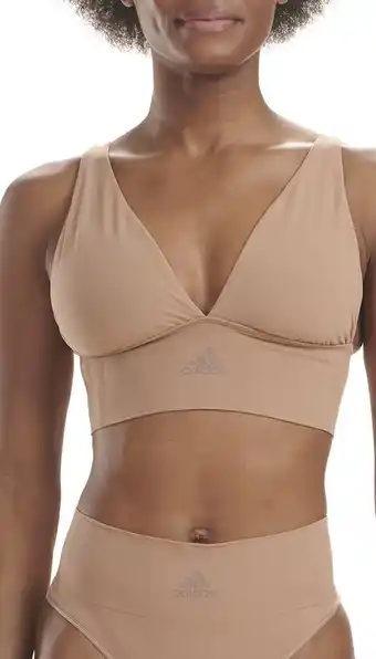 Bol.com Adidas Sport LONGLINE BRA Dames Beha - Maat M aanbieding
