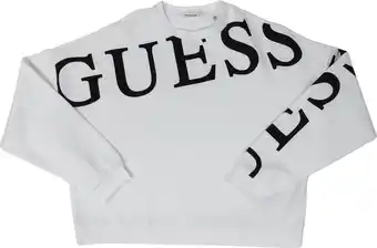 Bol.com Guess Giulia CN Sweatshirt Dames Trui - Wit - Maat S aanbieding