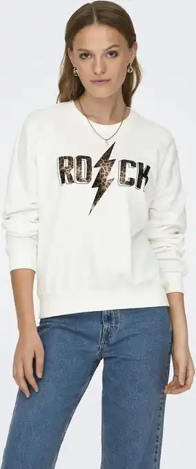 Bol.com ONLY ONLRUNA L/S O-NECK BOX CC SWT Dames Trui - Maat L aanbieding