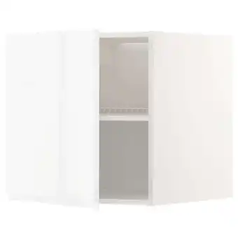 Metod Bovenkast voor koelkast/vriezer, wit/voxtorp hoogglans/wit, 60x60 cm