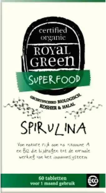 Bol.com Royal Green Spriulina - 60st aanbieding