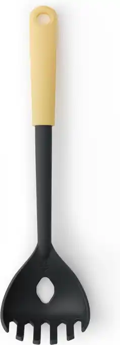 Bol.com Brabantia Tasty+ Spaghettilepel plus Spaghettimaatje - Vanilla Yellow aanbieding
