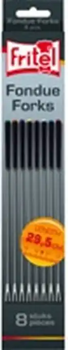 Bol.com Fritel Fonduevorkjes 29,5 cm - 8stuks aanbieding