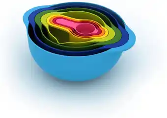 Bol.com Schalenset met Maatbekers - 8-delig - Multifunctioneel - Joseph Joseph | Duo aanbieding
