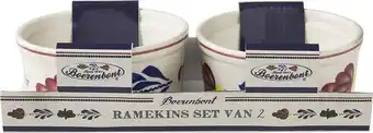 Bol.com Boerenbont set van 2 ramekins ø9,5cm aanbieding