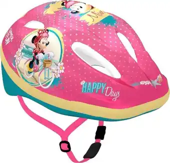 Bol.com MINNIE MOUSE Kinderhelm mini mouse 52-56cm medium BLAUW M aanbieding