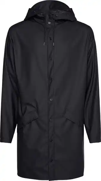 Bol.com Rains Long Jacket Unisex Jas - Maat S aanbieding
