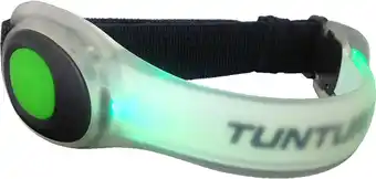 Bol.com Tunturi Hardloop verlichting Armband - LED verlichting voor om je armen - Hardlopen - Hardloop lampjes - Water resistant - In aanbieding