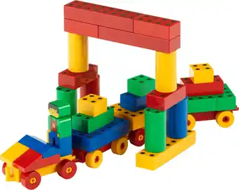 Bol.com Klein Toys Manetico bouwset creatief large - 98 stuks - 12 bouwplannen - geschikt voor kinderen vanaf 1 jaar aanbieding