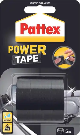 Bol.com Pattex Power Tape Zwart 5 m Blistercard aanbieding