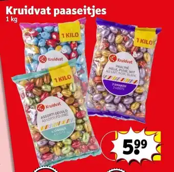 Kruidvat Kruidvat paaseitjes aanbieding