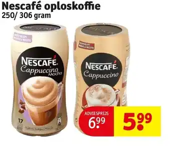 Kruidvat Nescafé oploskoffie aanbieding