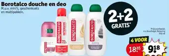 Kruidvat Borotalco douche en deo aanbieding