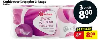Kruidvat toiletpapier 3-laags