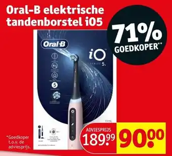 Kruidvat Oral-B elektrische tandenborstel iO5 aanbieding