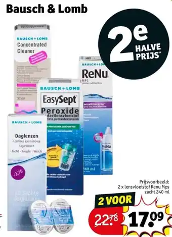 Kruidvat Bausch & Lomb aanbieding