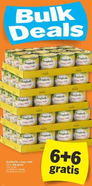 Albert Heijn Bonduelle crispy maïs 12 x 300 gram aanbieding