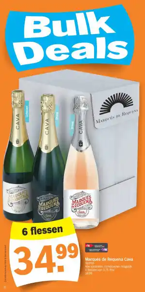 Albert Heijn Marqués de Requena Cava aanbieding