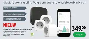 GAMMA Niko Home Control starterskit energie aanbieding