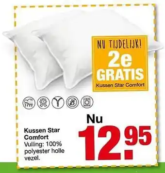 Kussen Star Comfort