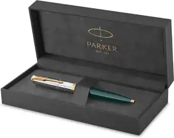 Bol.com Parker 51 Premium Balpen | Premium-collectie | Bosgroen | Medium punt met zwarte inkt | Geschenkdoos aanbieding