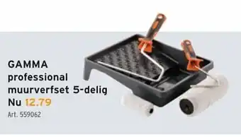 GAMMA Professional muurverfset 5-delig aanbieding