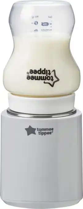 Bol.com Tommee Tippee LetsGo draagbare flessenwarmer voor babyflesjes - oplaadbaar via USB - elektrische flessenwarmer - lichtgewicht aanbieding