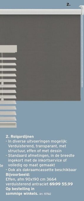 GAMMA Rolgordijnen aanbieding