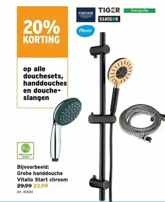 GAMMA Grohe handdouche Vitalio Start chroom aanbieding