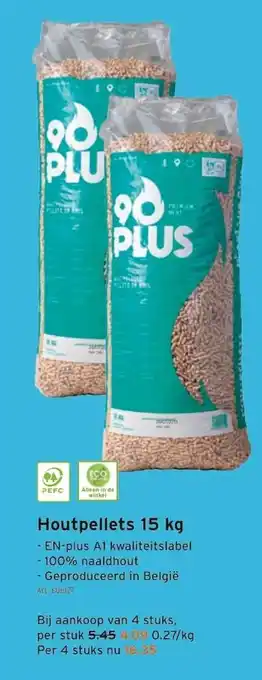 GAMMA Houtpellets 15kg aanbieding