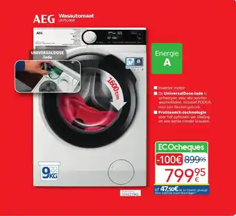Eldi AEG Wasautomaat 9kg aanbieding
