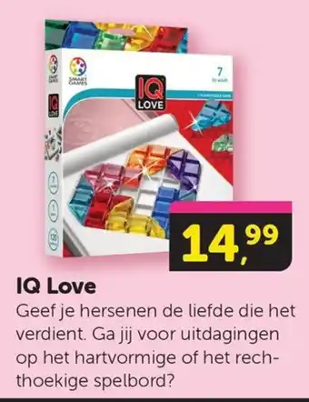 Boekenvoordeel IQ Love aanbieding