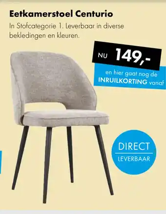 Woonsquare Eetkamerstoel Centurio aanbieding