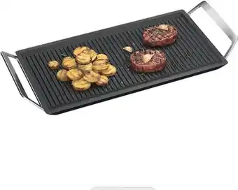 Bol.com AEG MASTERY COLLECTION Plancha A9HL33 - grillplaat - gegoten aluminium - 22 X 43 cm aanbieding