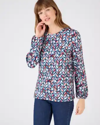 Damart T-shirt toucher peau de pêche aanbieding