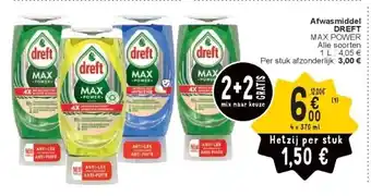 Cora Afwasmiddel DREFT aanbieding
