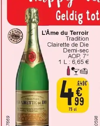 Cora L’Âme du Terroir aanbieding