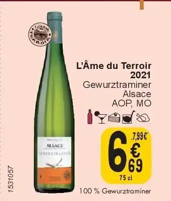 Cora L’Âme du Terroir 2021 aanbieding