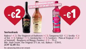 Delhaize Sterkedrank aanbieding