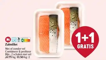 Delhaize Zalmfilet aanbieding