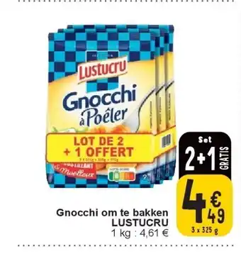 Cora Gnocchi om te bakken LUSTUCRU aanbieding