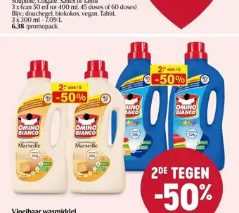 Delhaize Vloeibaar wasmiddel aanbieding