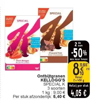 Cora Ontbijtgranen KELLOGG’S aanbieding